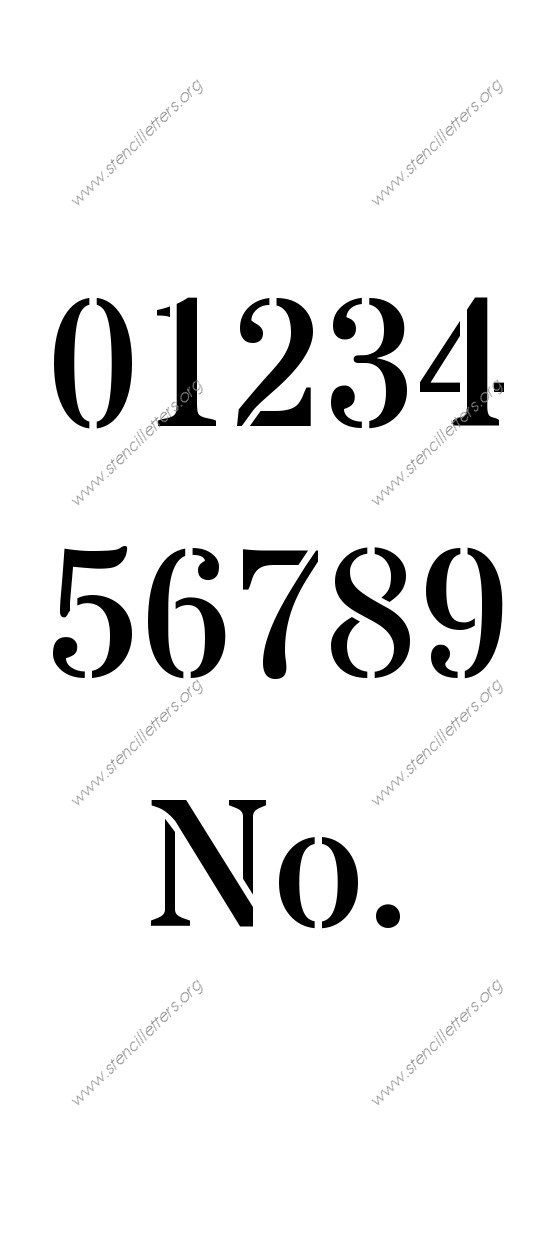 Industrial Army A to Z uppercase letter stencils