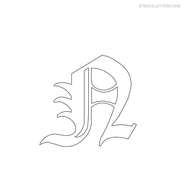 Stencil Letter Gothic N Stencil Letter Gothic N