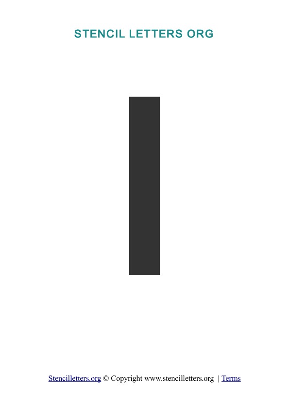 PDF Stencil Template I